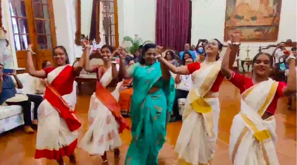  Jharkhand Statehood Day Celebration Puducherry Lt Governor Tamilisai dances video Tamil News 