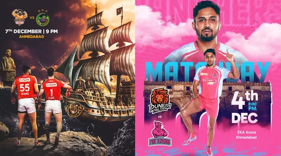  Bengal Warriors vs Jaipur Pink Panthers and Gujarat Giants vs Patna Pirates PKL 2023 updates in tamil 