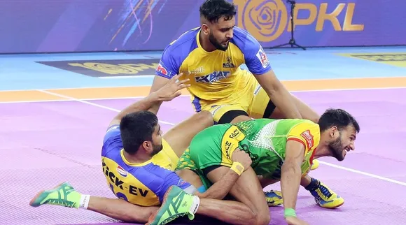 Tamil Thalaivas vs Jaipur Pink Panthers Gujarat Giants vs UP Yoddhas  PKL Season 10 match updates in tamil 