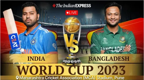 India vs Bangladesh Live Score World Cup 2023 Pune in tamil 