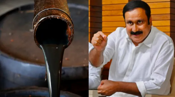 PMK leader Anbumani Ramadoss condemns central govt and oil corporations for not reducing petrol and diesel price crude oil rate low Tamil News 