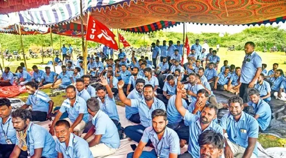 samsung strike