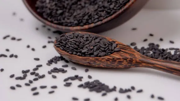 black sesame seeds