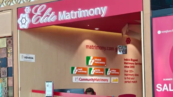 A photo of a matrimony office at the Chennai airport is going viral on social media