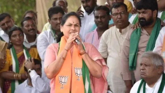 Union Minister Shobha Karandlaje for violating MCC