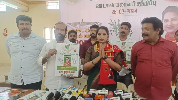 Dr Maneka is contesting from Puducherry Lok Sabha constituency on behalf of Naam Tamilar Party