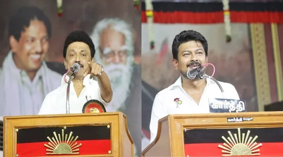 stalin and udhay at vellore