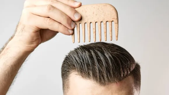 wooden comb