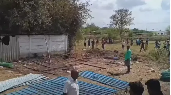 Pudukkottai fire