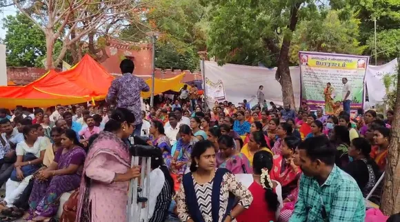 teacher protest