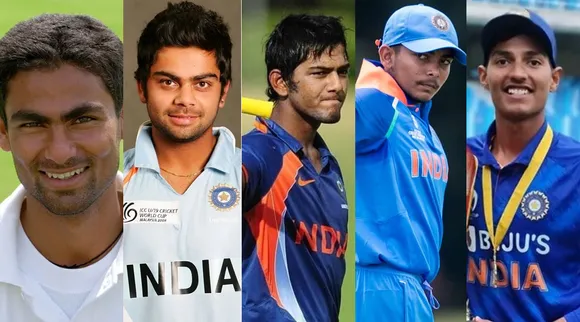 Indian U19 Captains Champions 