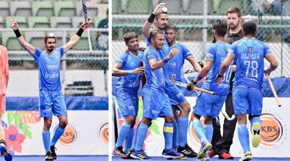Hockey Men Junior World Cup 2023 Quarterfinals India beat Netherlands Highlights in tamil 