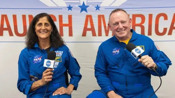 Sunita Williams and Barry Wilmore