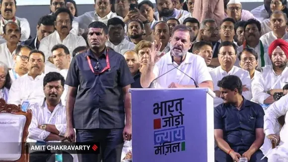 Not fighting Narendra Modi he is just a mask says Rahul Gandhi 