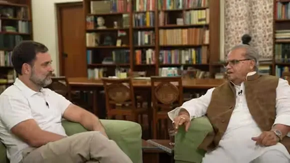 Rahul Gandhi interviews Satya Pal Malik