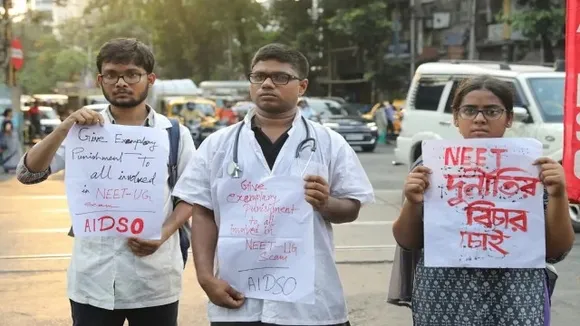 CCTVs missing unguarded strong rooms Review of NEET 2024 found glaring gaps in exam centres