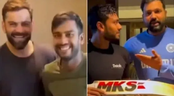 Virat Kohli Speaks In Bengali After Receiving Special Gift From Bangladesh Star Mehidy Hasan Miraz  Video Goes Viral Tamil News 
