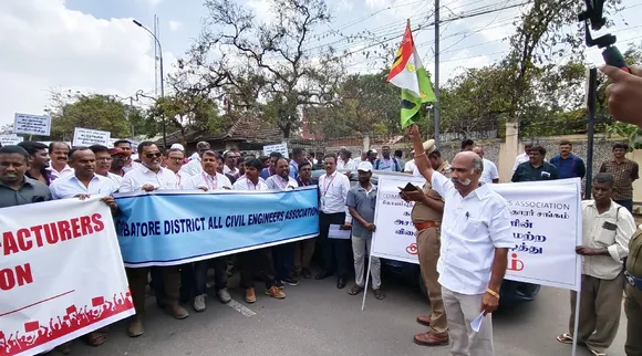 Coimbatore Construction union strike mineral commodities Price hike Tamil News 