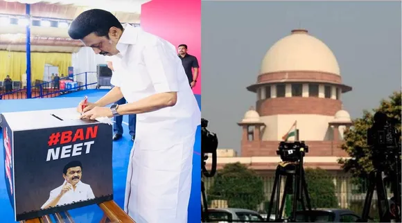 DMK NEET sign