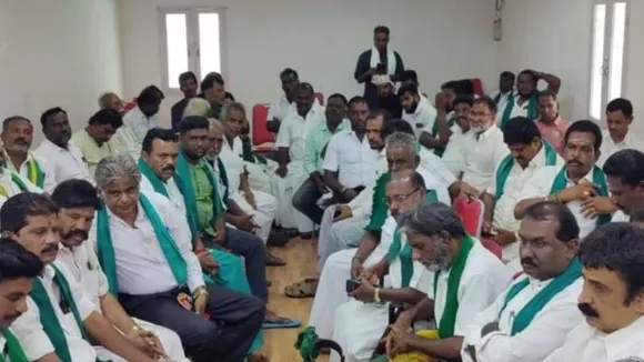 Farmers protest