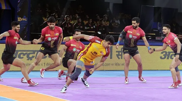  Telugu Titans vs Bengaluru Bulls and Patna Pirates vs UP Yoddhas PKL Season 10 match updates in Tamil