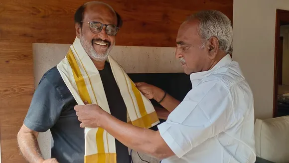  Rajinikanth Shooting in Panagudi
