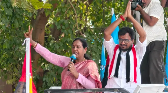 Premalatha Vijayakanth speech at Coimbatore election campaign AIADMK Singai G Ramachandran Tamil News 