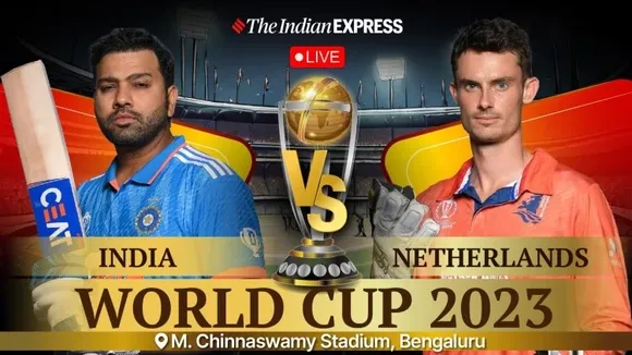 India vs Netherlands Live Score World Cup 2023
