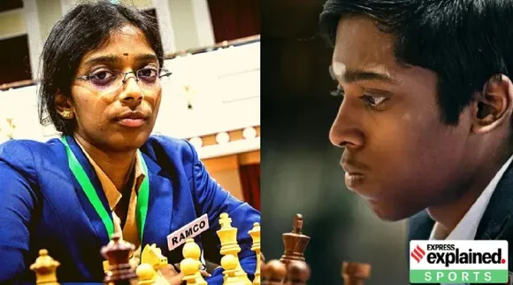 who is Grandmasters Vaishali and Praggnanandhaa tamil 
