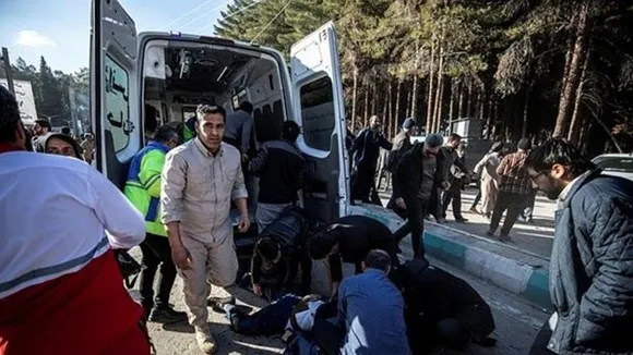 Iranian Guards commander Soleimanis tomb near attack