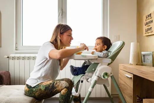 baby eating