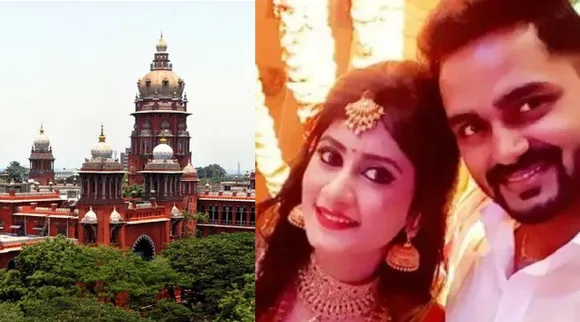 Madras HighCourt order condition bail to DMK MLA Karunanithi son and daughter in law Tamil News 