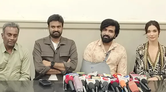Actor Arun Vijay Coimbatore  press for Mission Chapter 1  movie promotion Tamil News 
