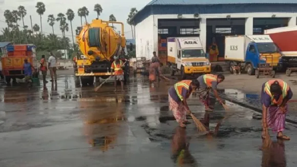 Trichy sweeping