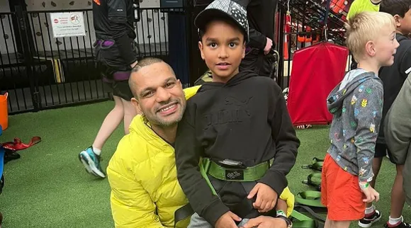 Shikhar Dhawan sends birthday wishes to his son in a heartfelt Instagram post Tamil News 