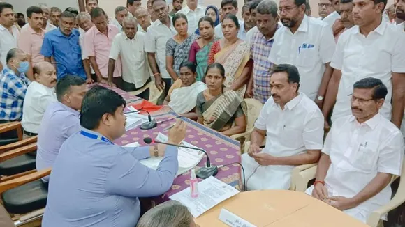 grievance MR vijayabaskar