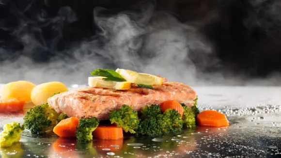 steamed food