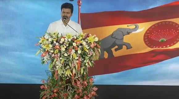 Vijay TVK flag