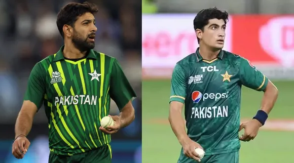 Haris Rauf and Naseem Shah |  Asia Cup 