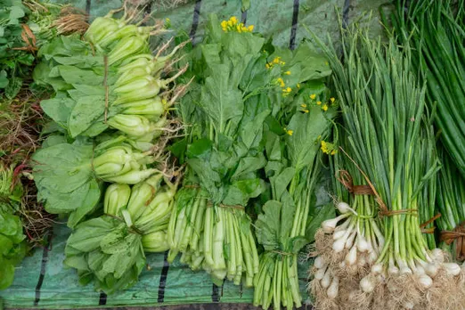 green vegetables