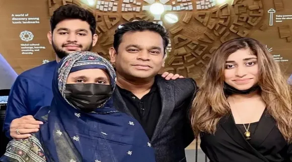 AR Rahman with family