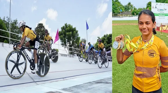 kovai girl cycling