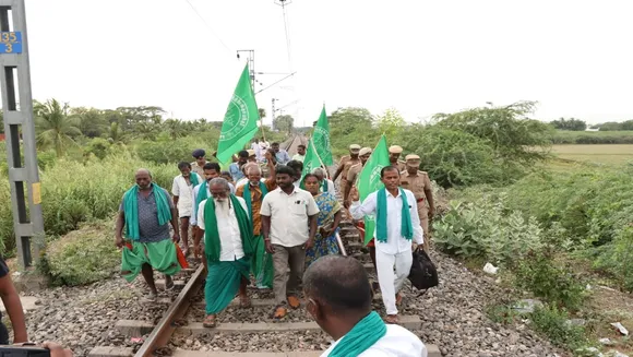 Ayyakannu led rail roko protest