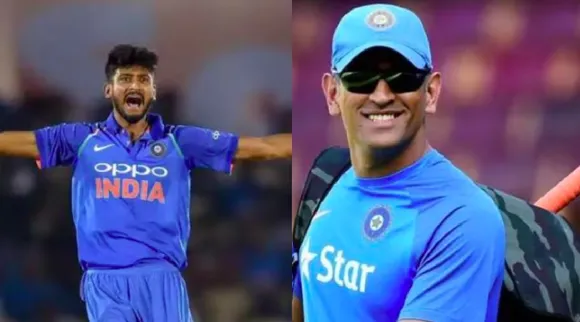 Khaleel Ahmed talks about MS Dhoni Tamil News 