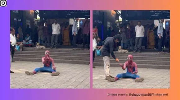 spider man begs