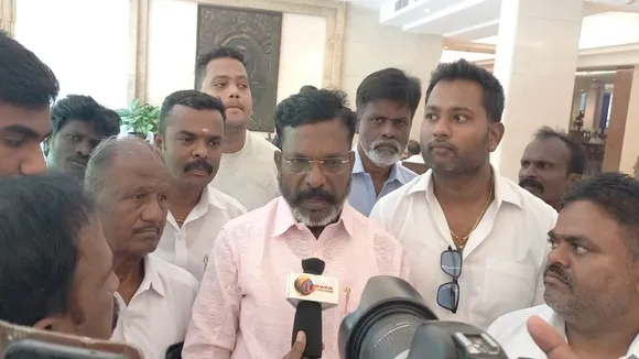 Thol Thirumavalavan met actor Prakash Raj in Bengaluru