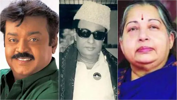 Vijayakanth MGR Jayalalitha