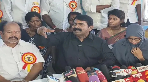 NTK Leader Seeman press meet Tiruppattur Sivaganga Tamil News 