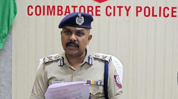Coimbatore city police commissioner V Balakrishnan latest press meet Tamil News 
