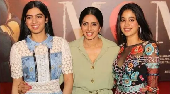 Sridevi With Her Daughter